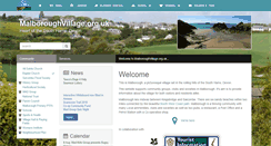 Desktop Screenshot of malboroughvillage.org.uk