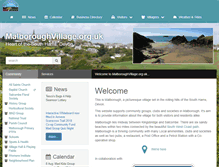 Tablet Screenshot of malboroughvillage.org.uk
